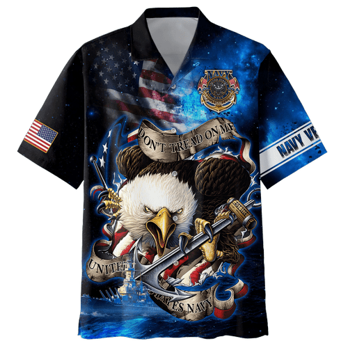 All Over Printed U.S Navy Veteran Unisex Hawaii Shirts MON27072201- NA