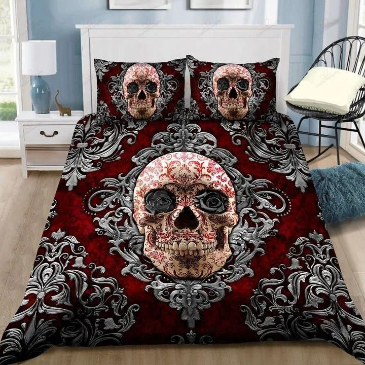 Premium Unique Skull Lover Bedding Set Ultra Soft and Warm LTADD181201DS