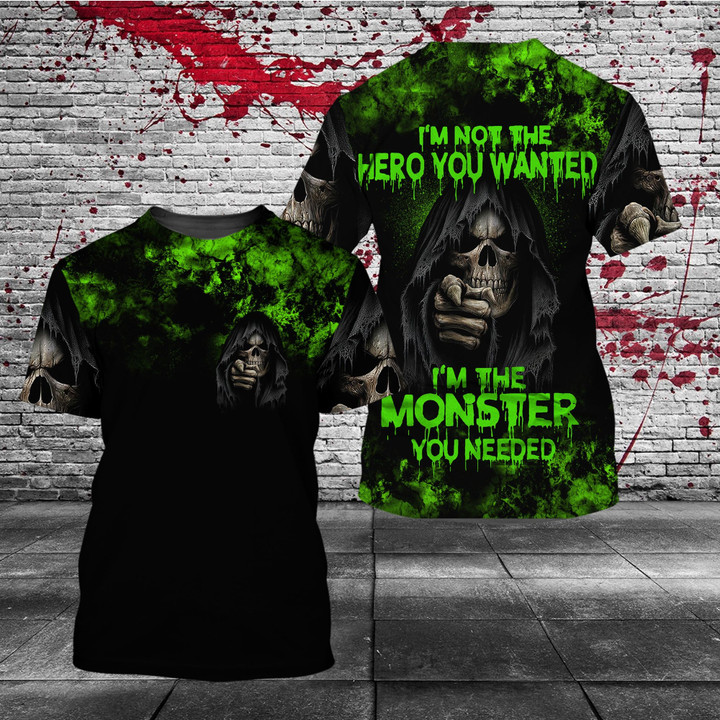 Premium Unique Skull Monster T-Shirt TVN300802