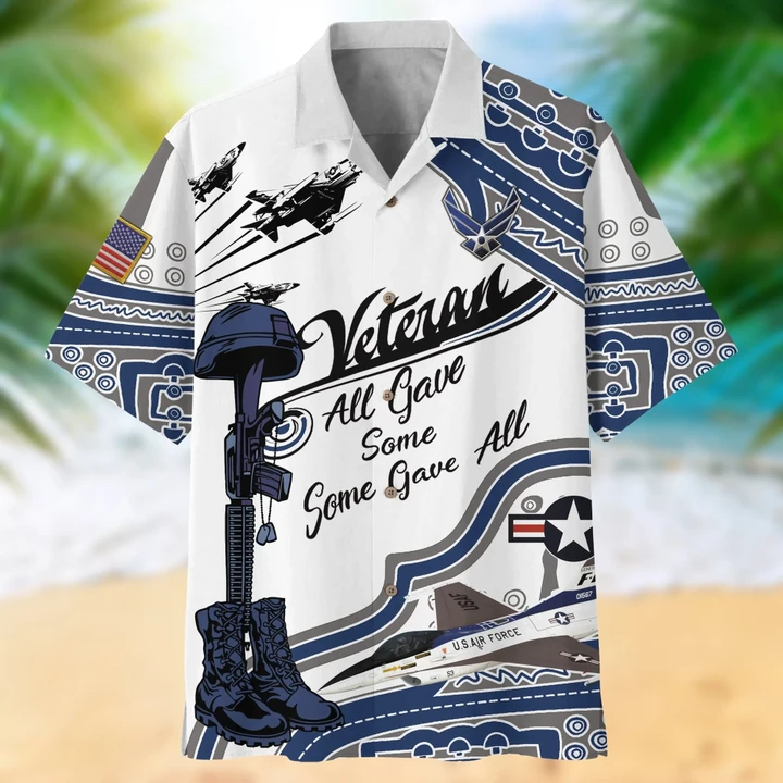 Premium US Air Force Veteran Hawaii Shirt PVC21020205