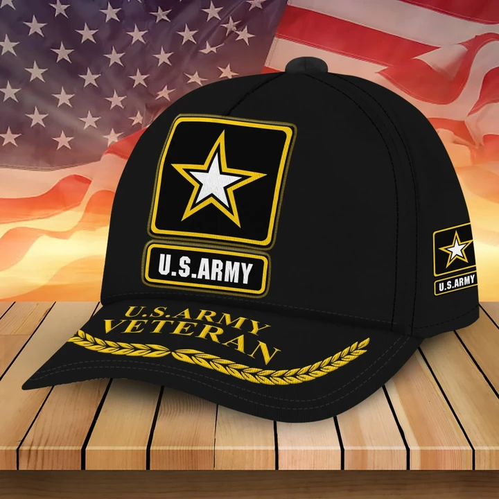 Premium US Military US Army Veteran Cap PVC24010201