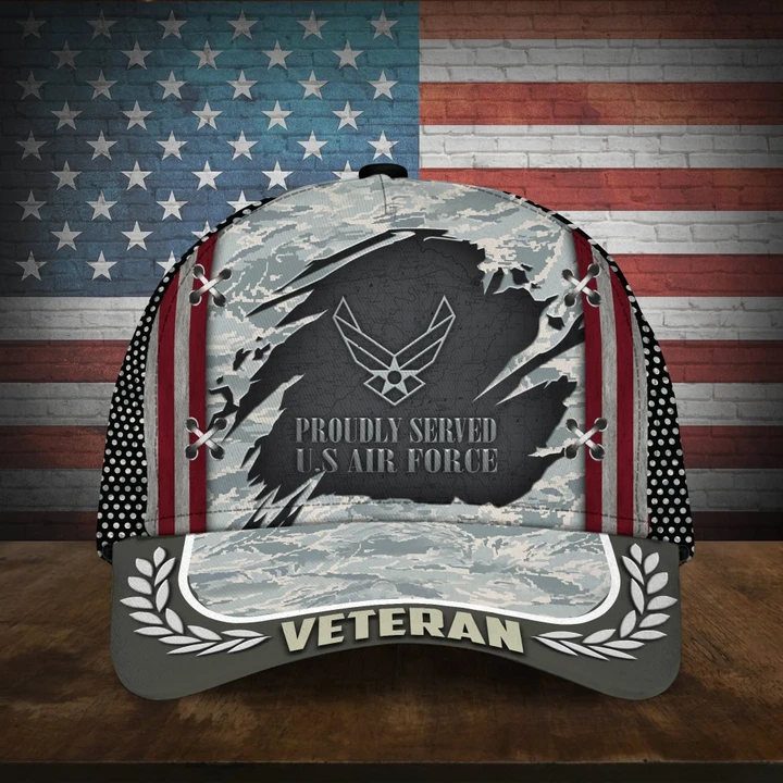Proudly Served Multiservice US Air Force Veteran Cap MH13060504