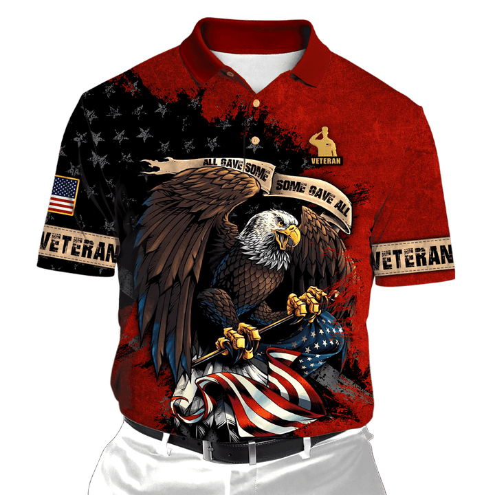 US Veteran - All Gave Some Some Gave All Unisex Polo Shirts MON11102201-VET