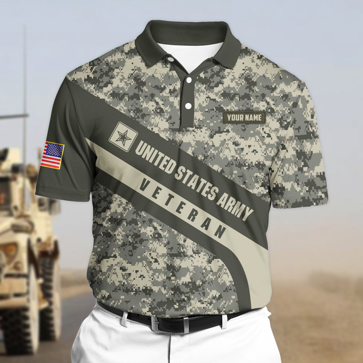 Premium Veteran Polo Shirt All Over Printed DT21060430