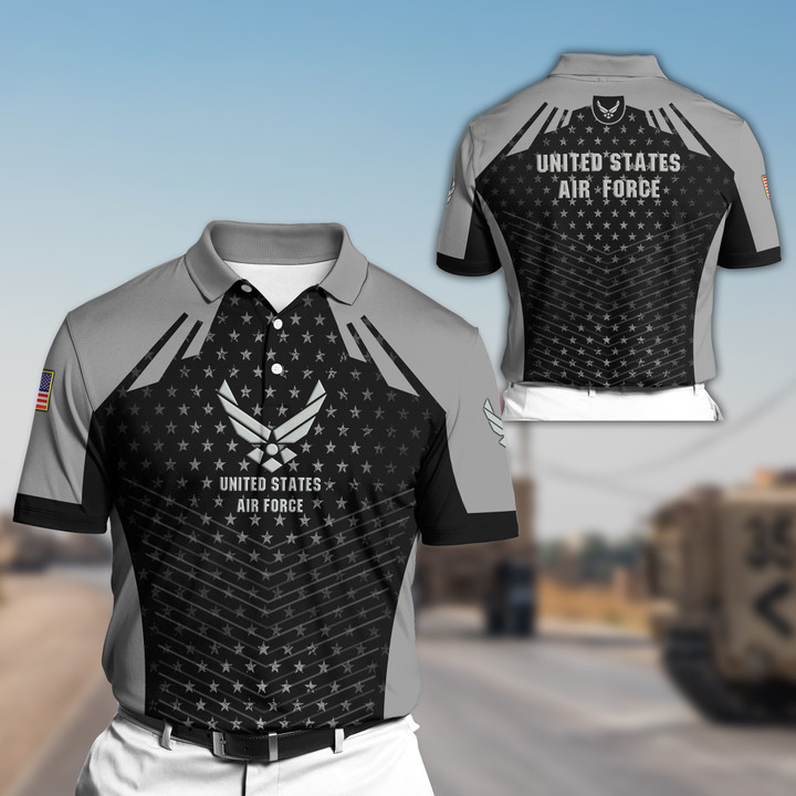 Premium Veteran Polo Shirt All Over Printed DT230508210