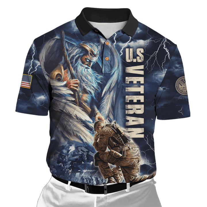 US Veteran - Zeus & The Solider Unisex Polo Shirts MH17102203 - VET
