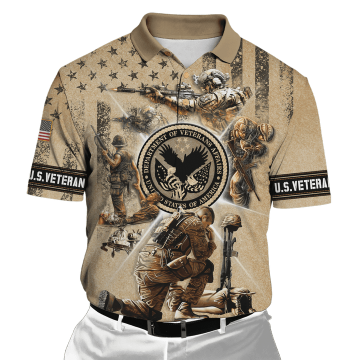 US Veteran - Honor The Fallen Unisex Polo Shirt MH10082201 - VET