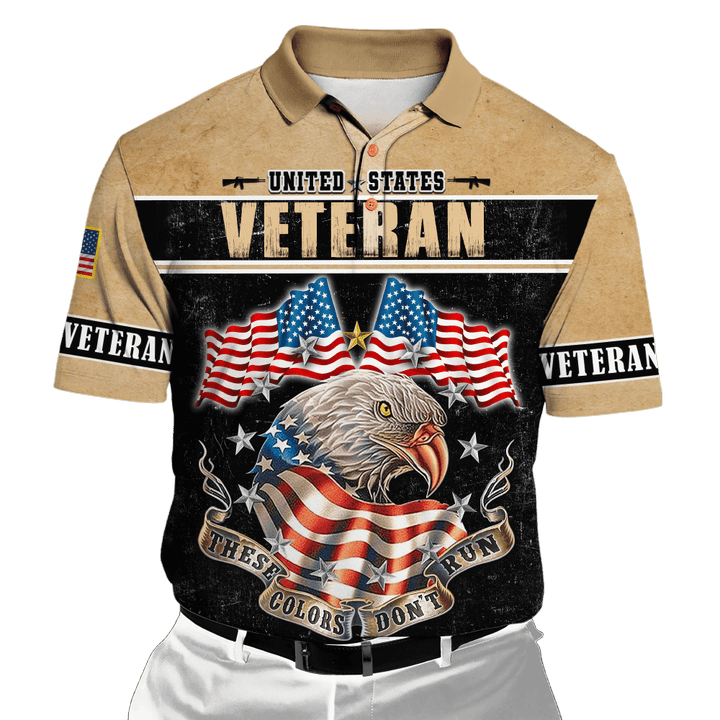 US Veteran - These Color Don't Run Unisex Polo Shirts TT121001-VET