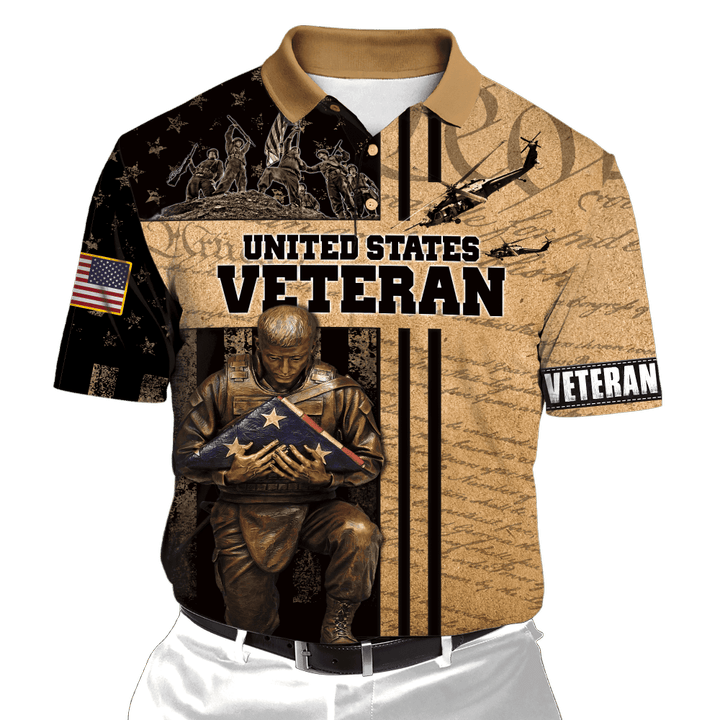 US Veteran - Honor The Fallen Unisex Polo Shirts MON17102202-VET