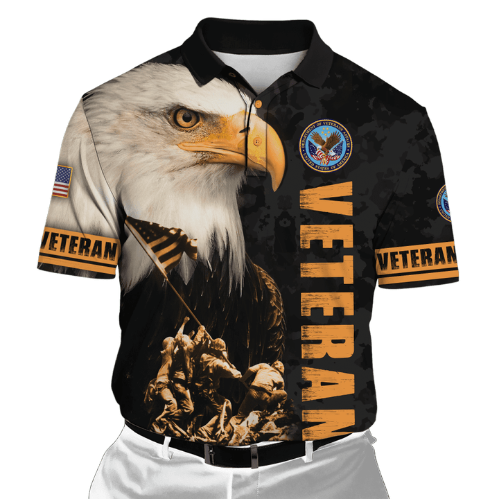 US Veteran - American Big Eagle Unisex Polo Shirts MH04102202 - VET
