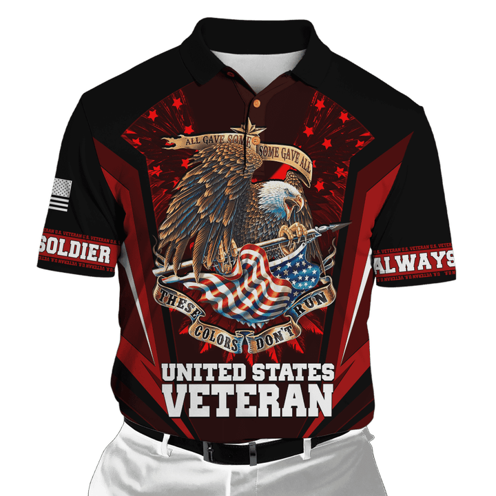 US Veteran - All Gave Some Some Gave All Polo Shirt MH11102202 - VET