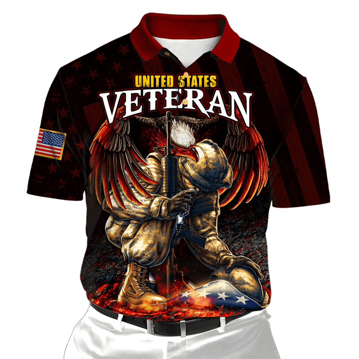 US Veteran - Honor The Fallen Unisex Polo Shirts MON28102201-VET