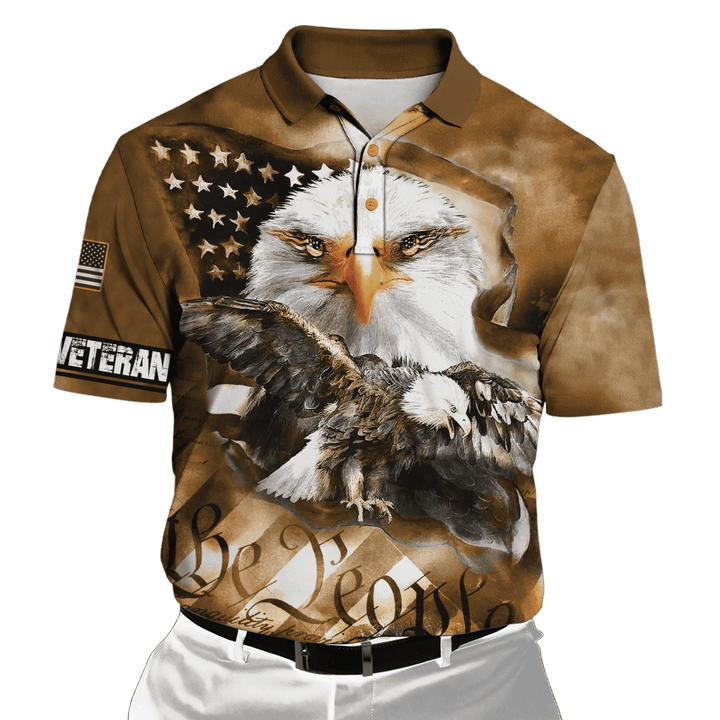 US Veteran - Eagles & The Forgotten Meaning of 'We the People' Unisex Polo Shirts MH10102201 - VET