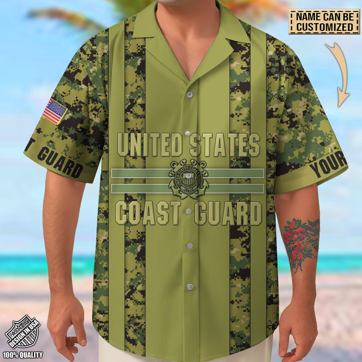 Premium Personalized Veteran Hawaiian Shirt All Over Printed SVHV403