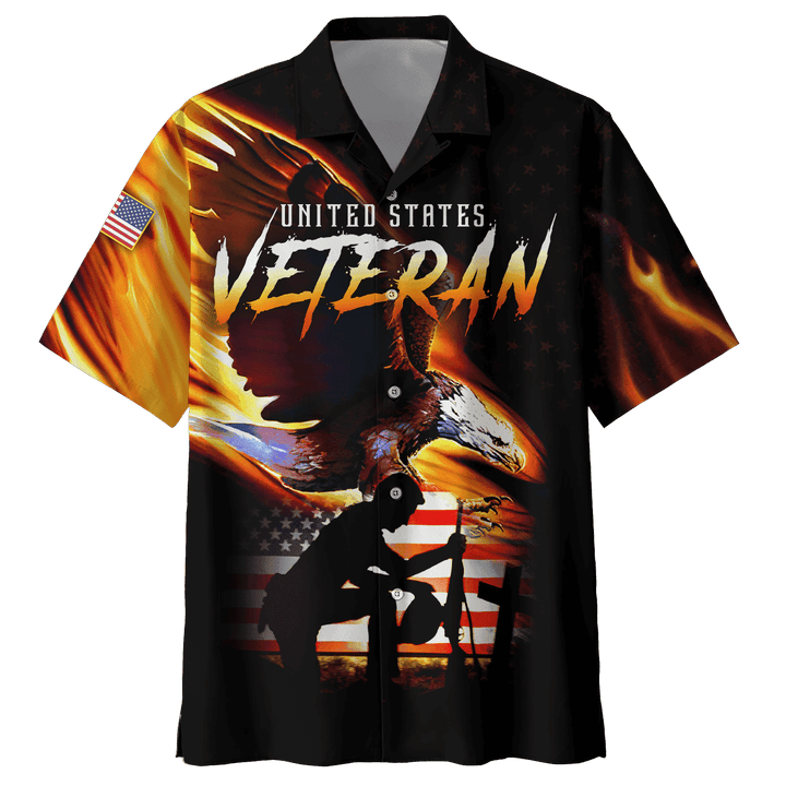 US Veteran - Honor The Fallen 3D All Over Printed Hawaiian Shirt MH29082202 - VET