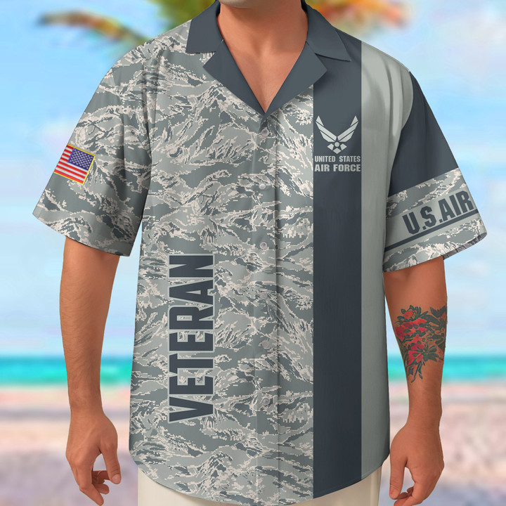 Premium Veteran Hawaiian Shirt All Over Printed DT23032915