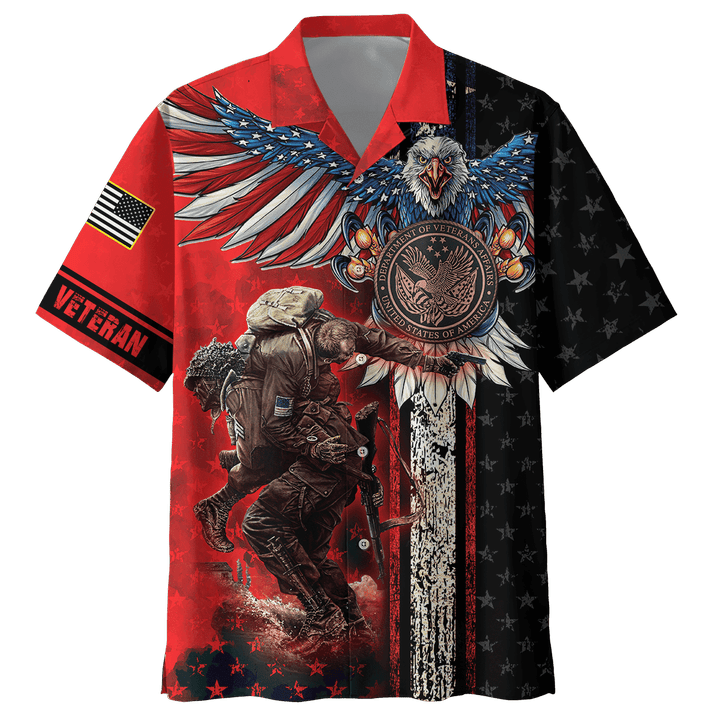 US Veteran - Military Soldier Proud Ego USA Army Unisex Hawaii Shirt MH18102201 - VET