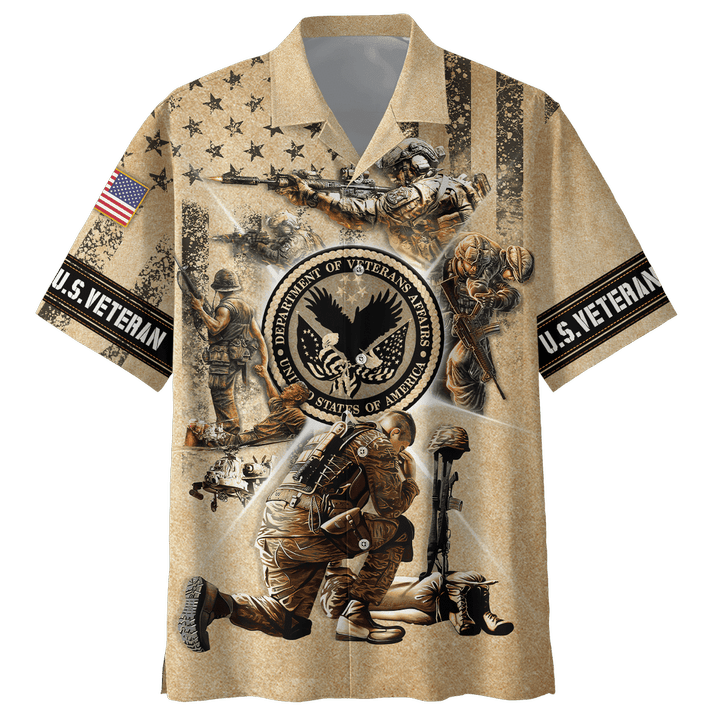 US Veteran - Honor The Fallen Hawaiian Shirt