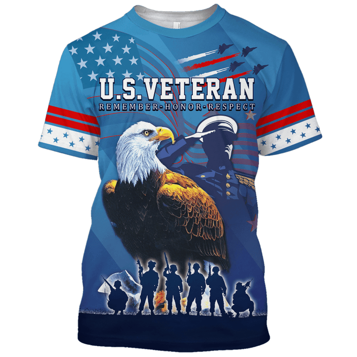 Remember - Honor - Respect - Memorial Day - Hawaiian T-Shirt