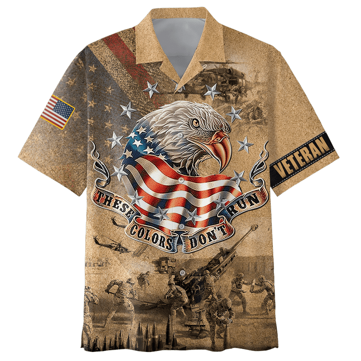 US Veteran - Veterans Never Go Away Unisex Hawaii Shirts MON07102202-VET