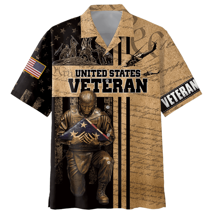 US Veteran - Honor The Fallen Unisex Hawaiian Shirt MON17102202-VET