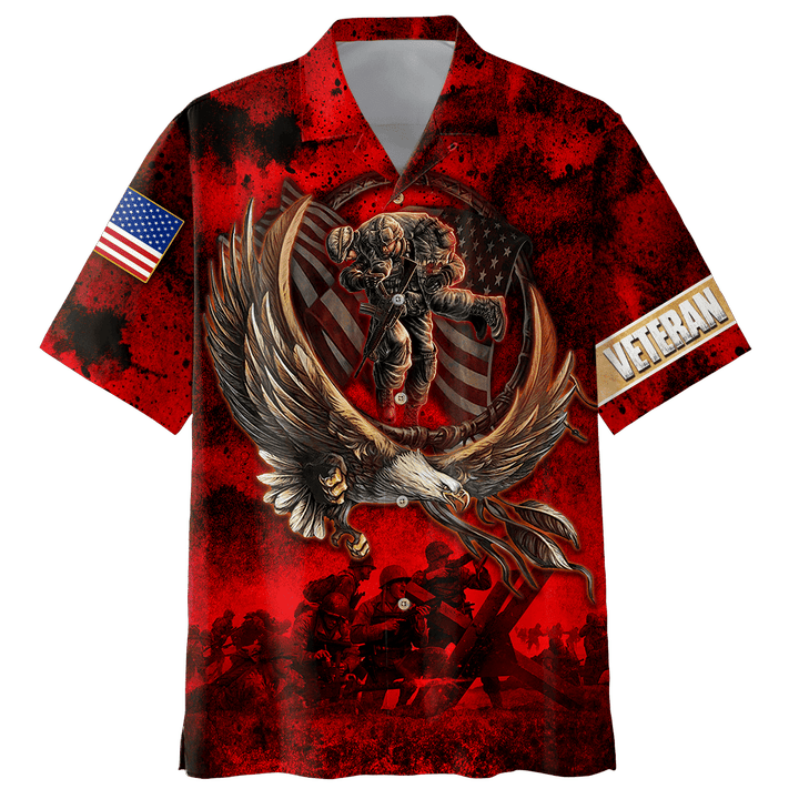 US Veteran - Honor The Fallen Unisex Hawaii Shirts TT271001-VET