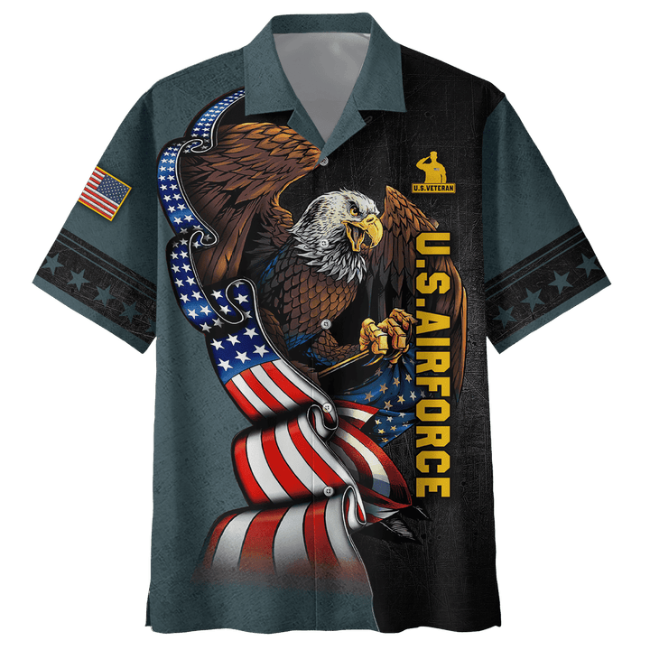 ALL GAVE SOME SOME GAVE ALL - US AIR FORCE HAWAII SHIRT WITH POCKET