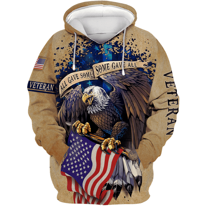 US Veteran - All Gave Some Some Gave All Hoodie MH21102201 - VET