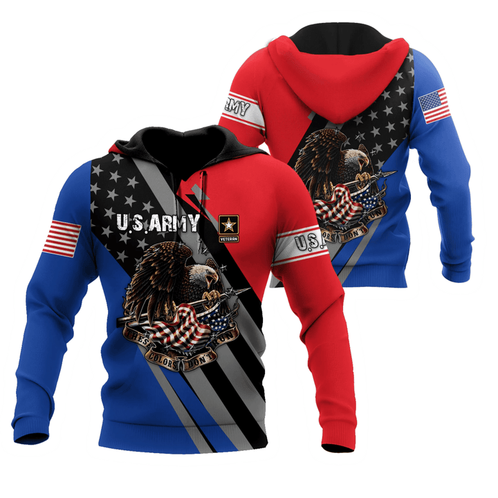 US Army Veteran 3D All Over Printed Shirts For Men and Women TA09142005
