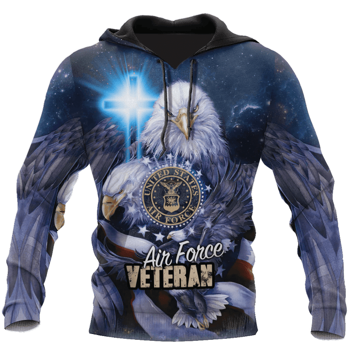 Air Force Veteran 3D All Over Printed Shirts For Men and Women