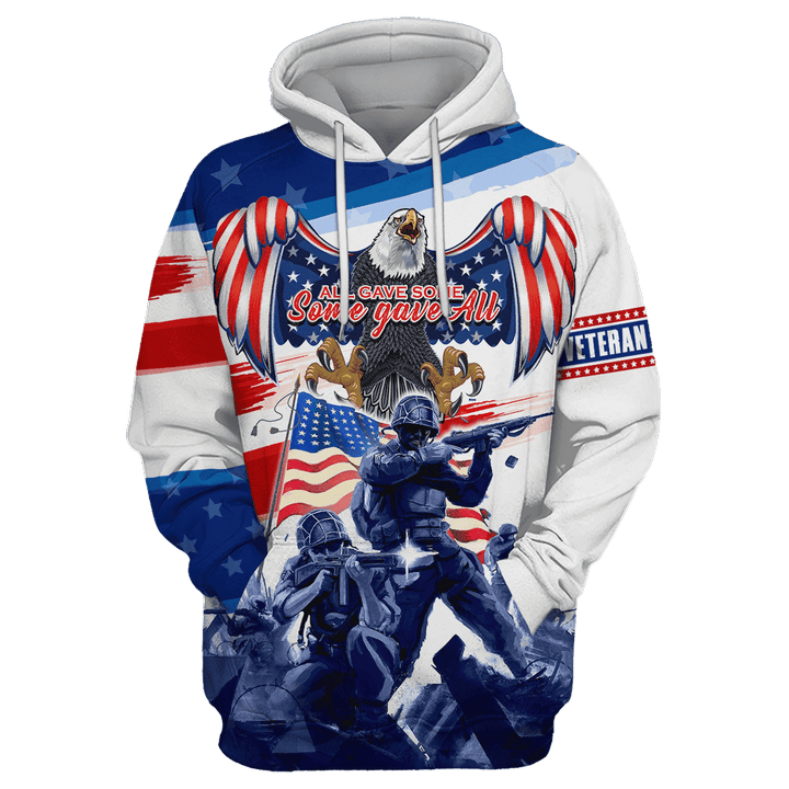 ALL GAVE SOME SOME GAVE ALL - HOODIE WITH POCKET