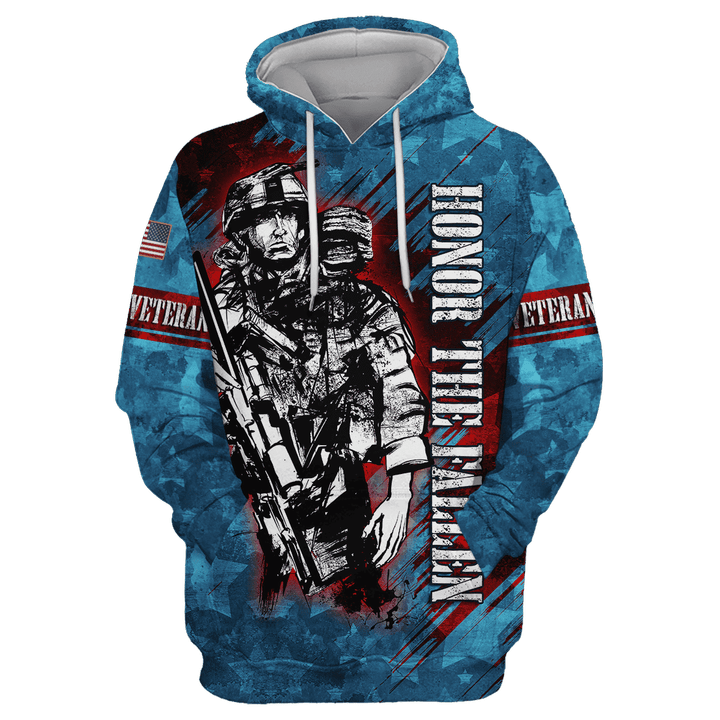 HONOR THE FALLEN - HOODIE WITH POCKET