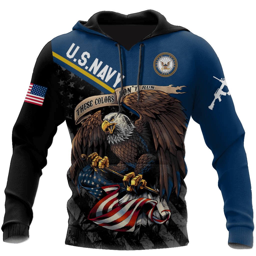 US Navy 3D All Over Printed Shirts For Men And Women
