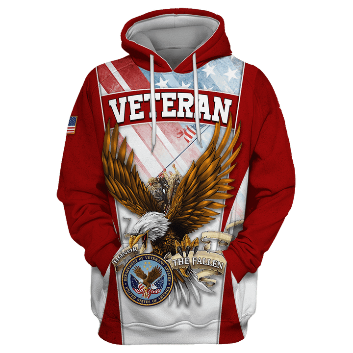 US Veteran - Honor The Fallen Unisex Hoodie TT01112202-VET