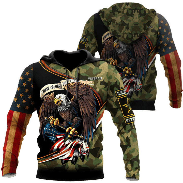 US Veteran Camo 3d all over printed shirts for men and women DD06172002S