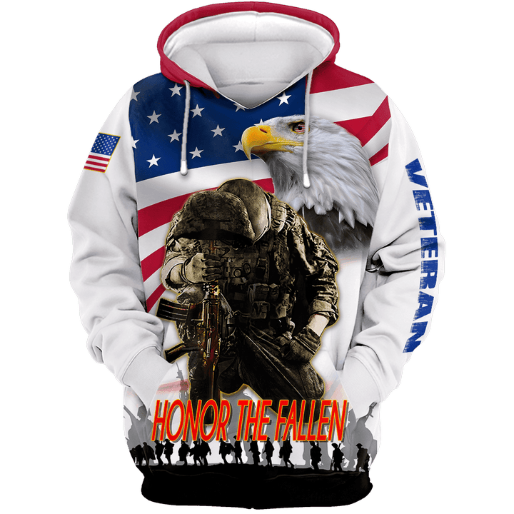 US Veteran - Honor The Fallen Unisex Hoodie TT171001-VET
