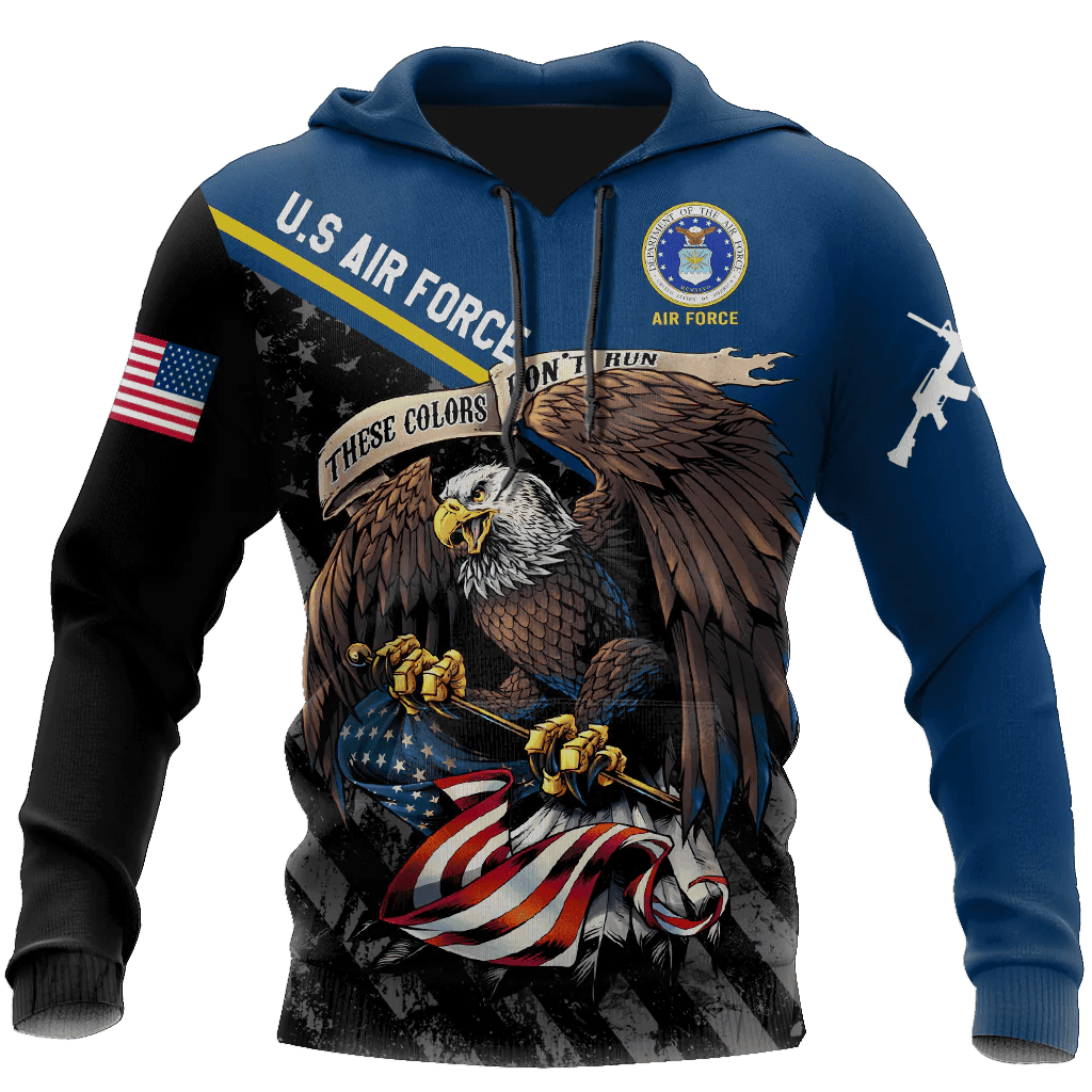 US Veteran Air Force 3d all over printed shirts for men and women TR3005202S