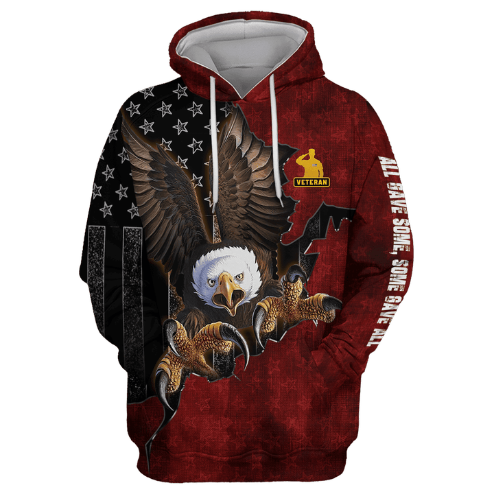 US Veteran - All Gave Some Some Gave All Unisex Hoodie MH27102201 - VET