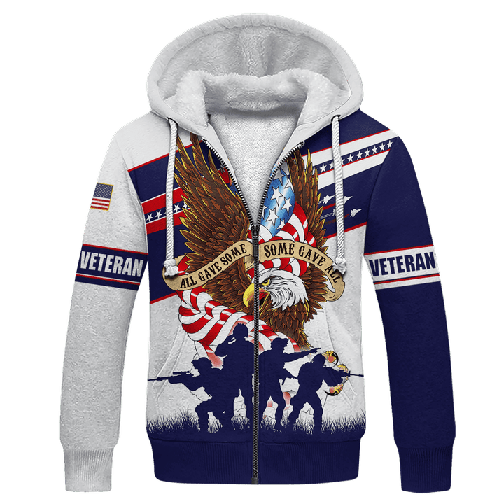 Memorial Day - All Gave Some Some Gave ALL - Zip Hoodie