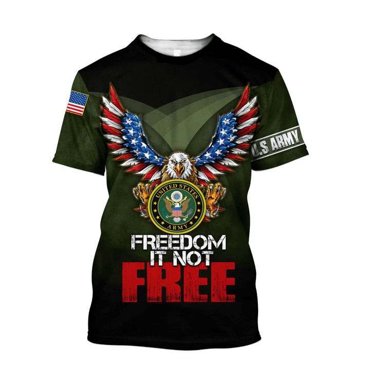 US Veteran - Freedom It Not Free Unisex T-Shirts TT04112201-VET