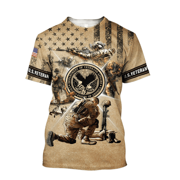 US Veteran - Honor The Fallen Unisex T-Shirts MH10082201 - VET