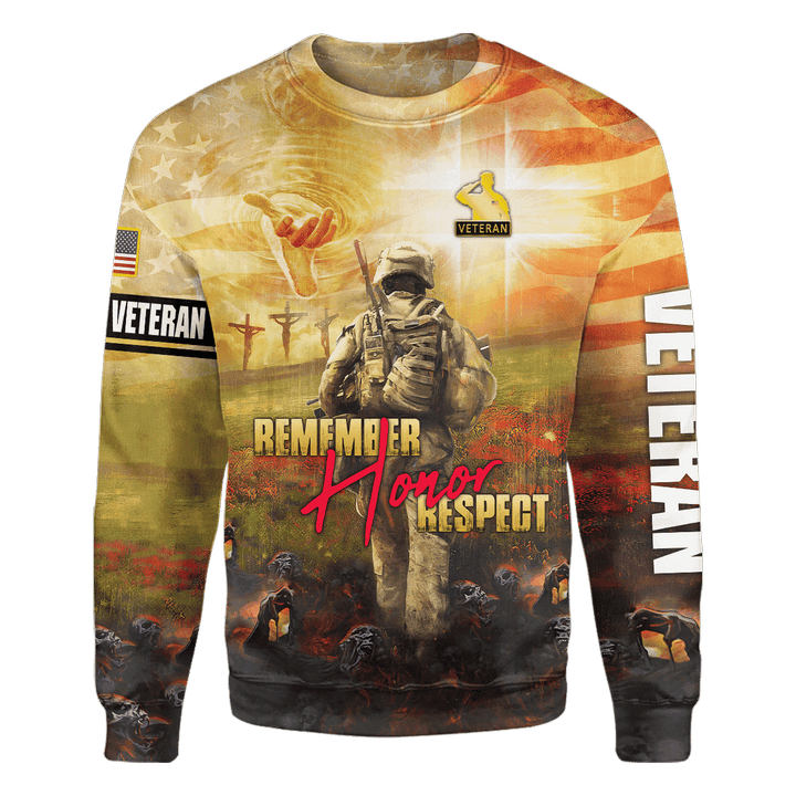 Remember - Honor - Respect - Sweatshirt