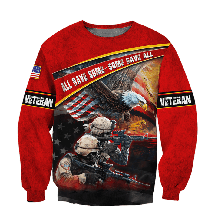 US Veteran - All Gave Some Some Gave All - Sweatshirt