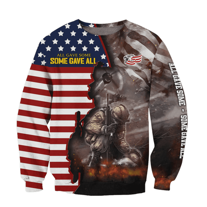 ALL GAVE SOME SOME GAVE ALL - SWEATSHIRT WITH POCKET