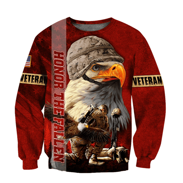 US Veteran - Honor The Fallen Unisex Sweatshirts MON17102201-VET