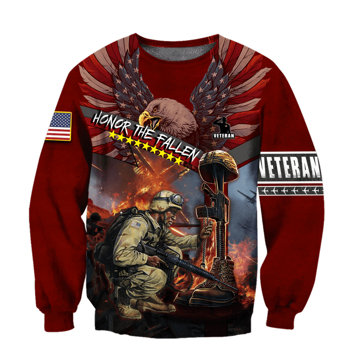 US Veteran - Honor The Fallen 3D All Over Printed Unisex Shirts TT180801-VET