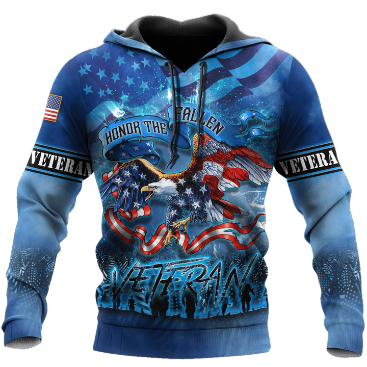 US Veteran - Honor The Fallen 3D All Over Printed Unisex Shirts MH26082201 - VET