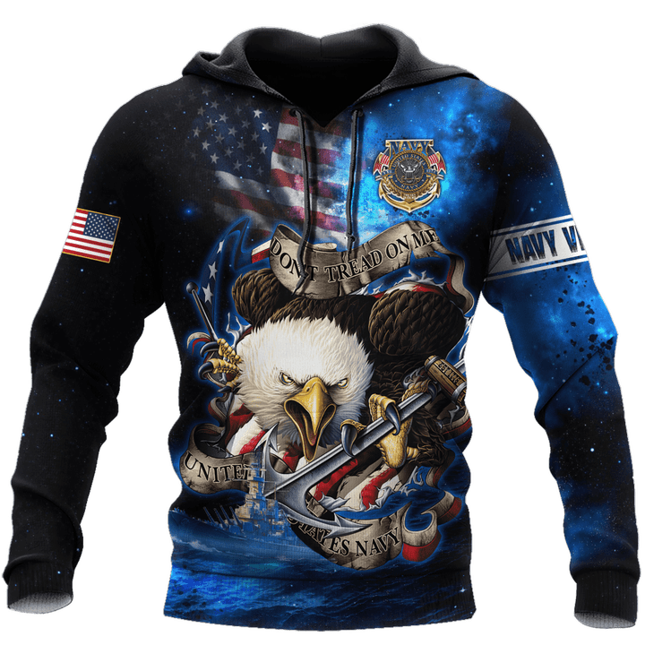 All Over Printed U.S Navy Veteran Unisex Shirts MON27072201- NA