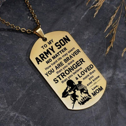 Dogtag from mom to son - To my hero