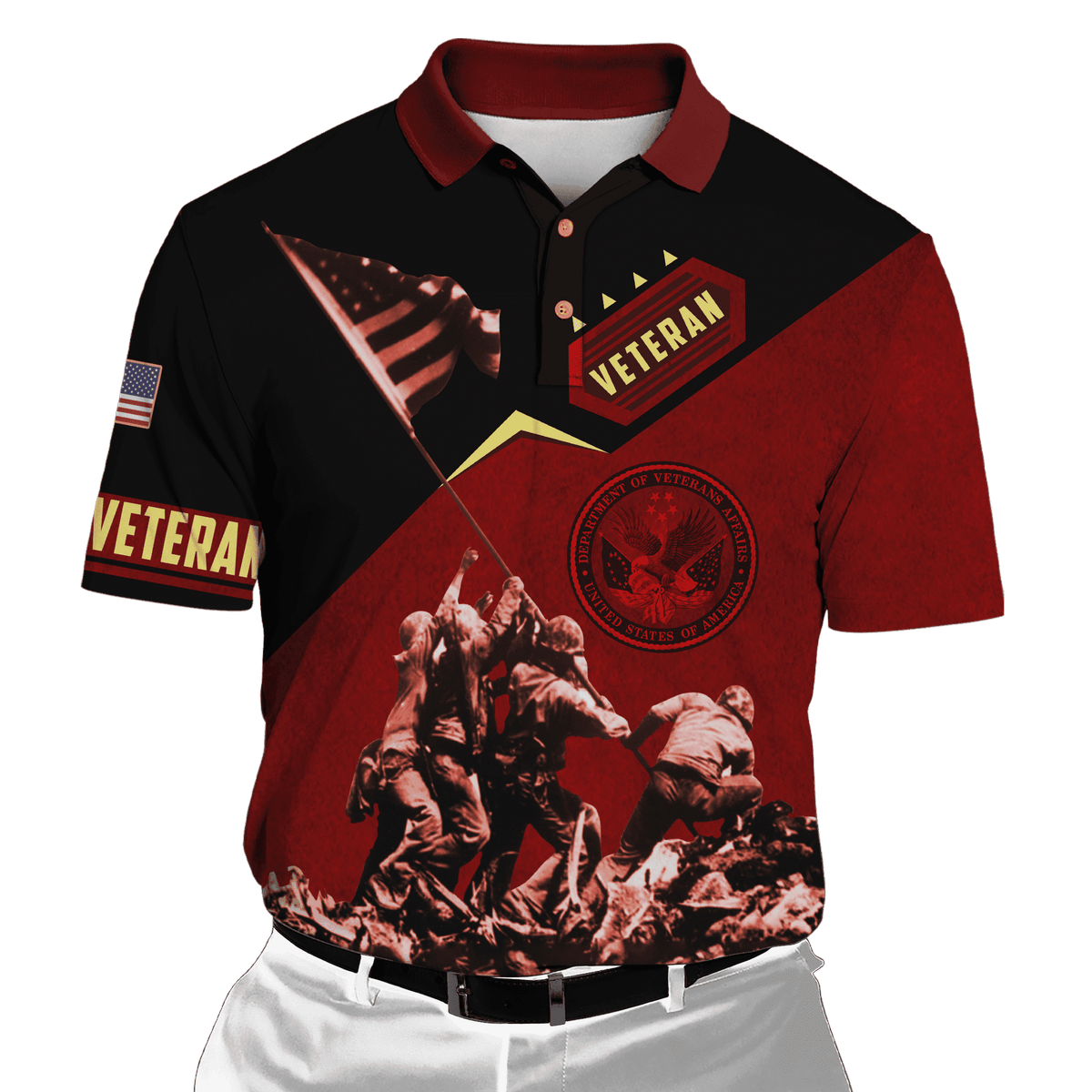 US Veteran - Raising The Flag On Iwo Jima Unisex Shirts MH01102201 - VET